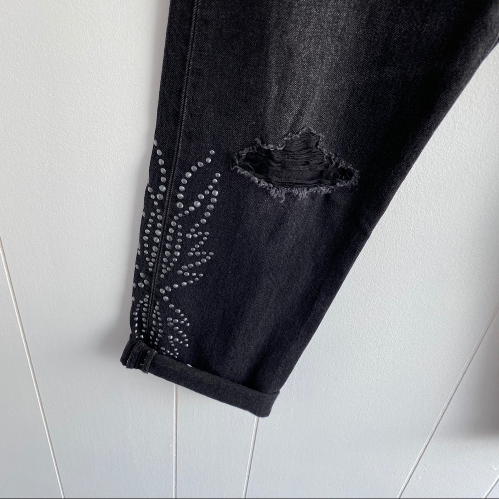 NWT Levi’s 501 Crop Studded Canyon Jeans - Picture 6 of 7